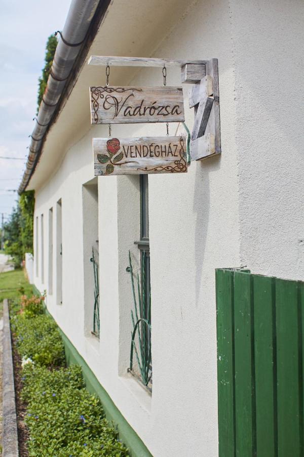 Penzion Vadrozsa Vendeghaz Rácalmás Exteriér fotografie